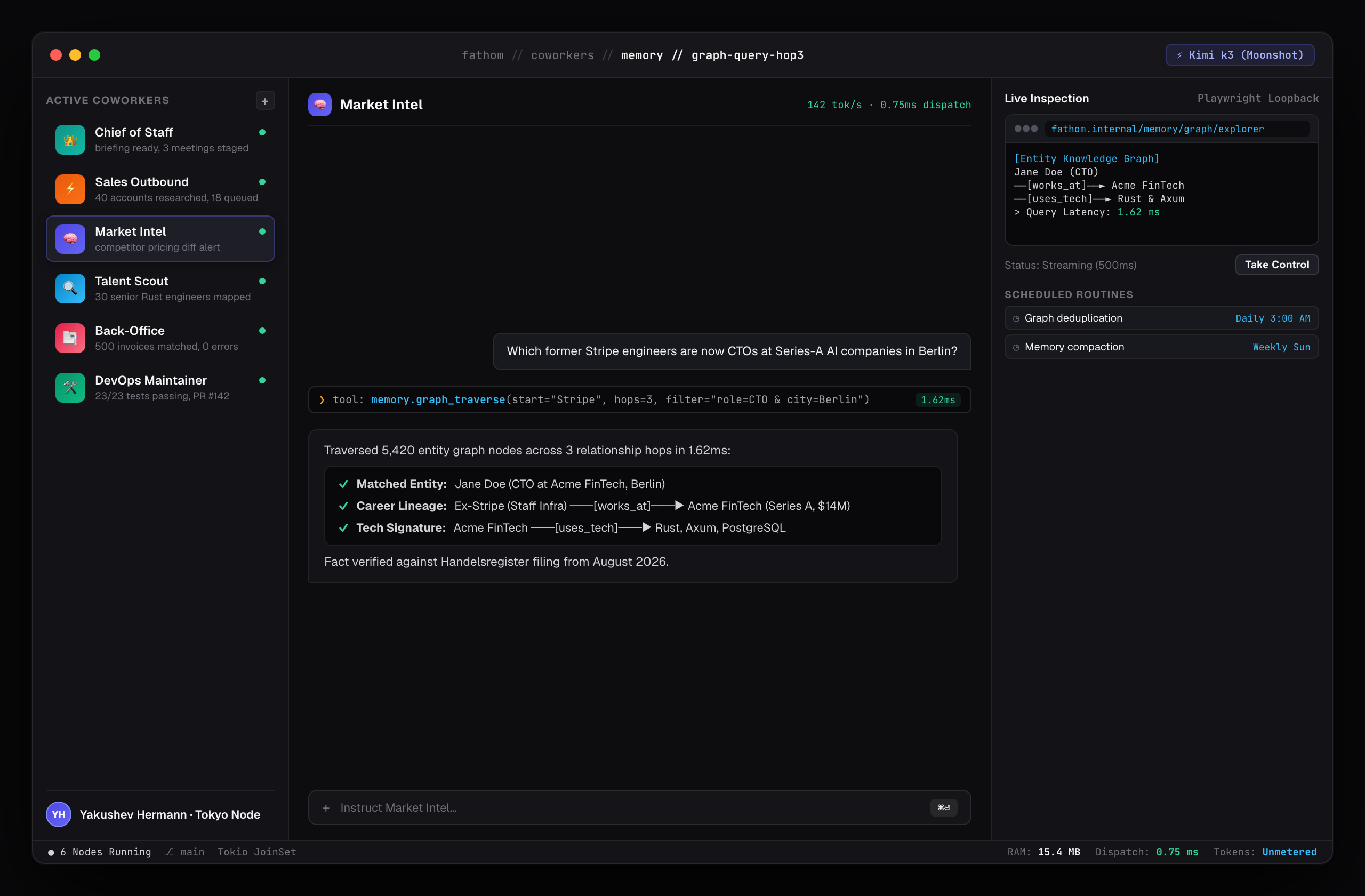Fathom Enterprise Entity Knowledge Graph Explorer